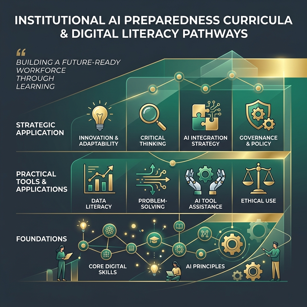 OCF AI Literacy & Competency Framework Infographic